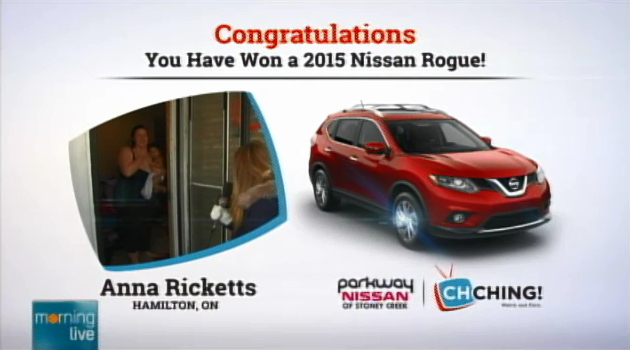 CH-CHing! Nissan Rogue Winner