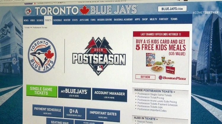 Buy Blue Jays Season Tickets