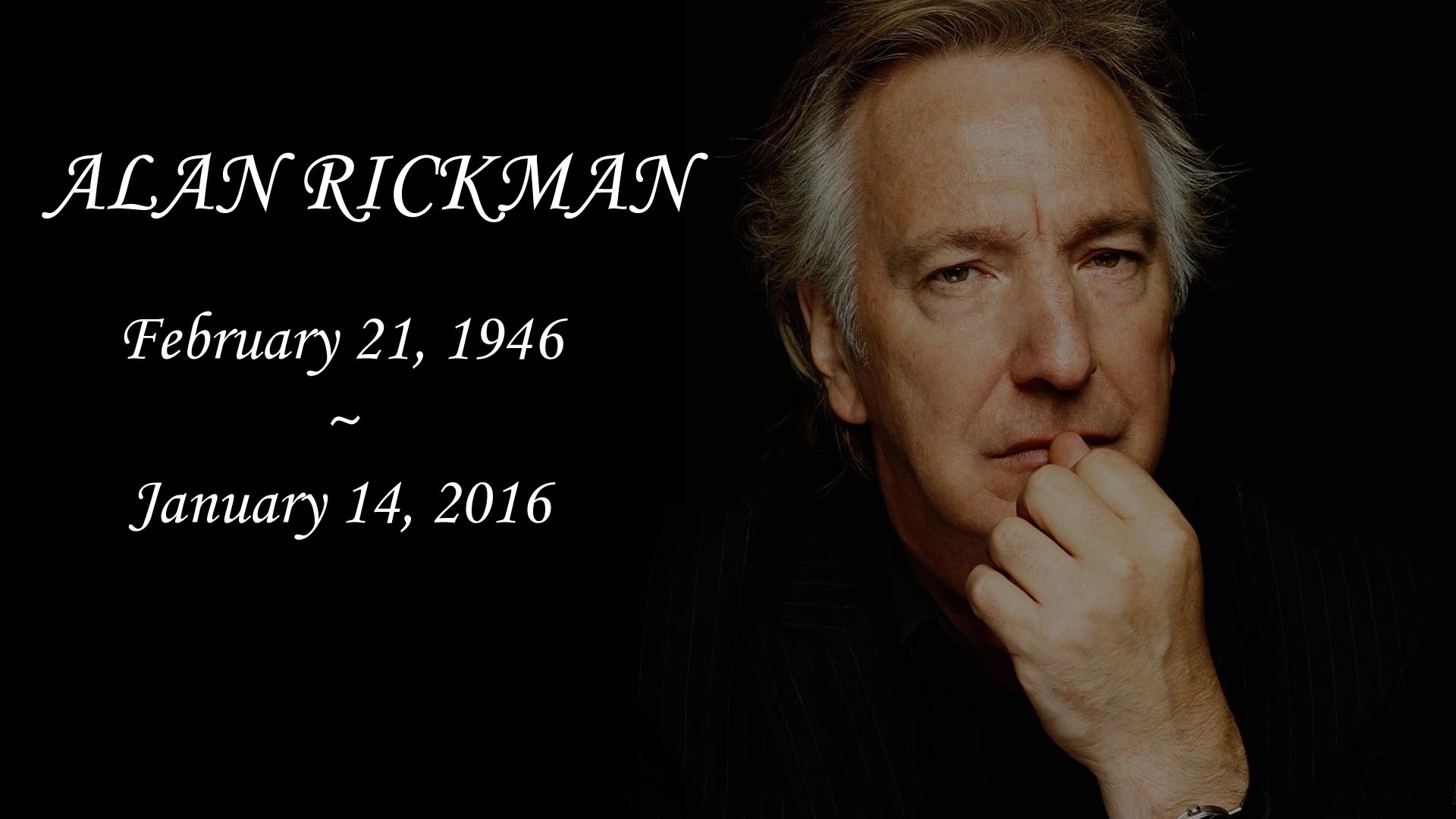 Harry Potter's Alan Rickman Dead at 69