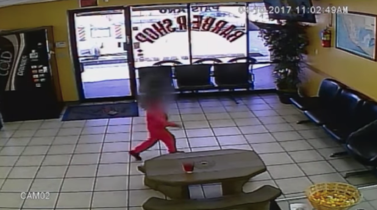 Little girl narrowly escapes gunfire at Arizona barber shop