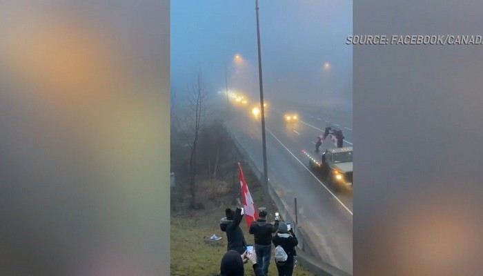 Truck protest convoy headed to Ottawa