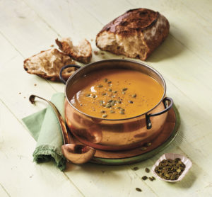 Squash and Apple Soup with Maple 300C