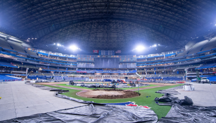 Blue Jays unveil progress on Phase 1 of Rogers Centre renovations