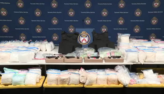 Cocaine, meth drug bust in Toronto was largest police history, service says